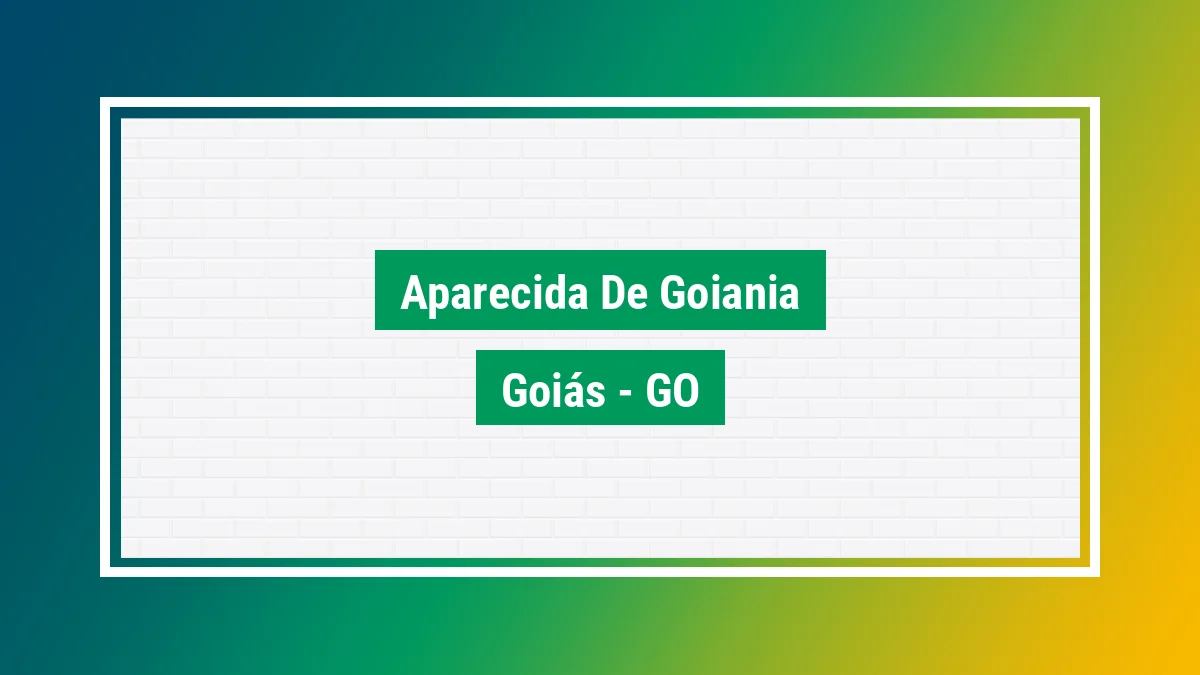 Imagem ilustrativa da cidade Aparecida de Goiânia GO