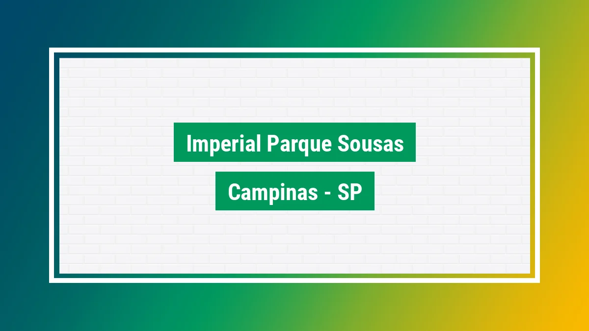 Imagem ilustrativa do bairro Imperial Parque (Sousas) em Campinas SP